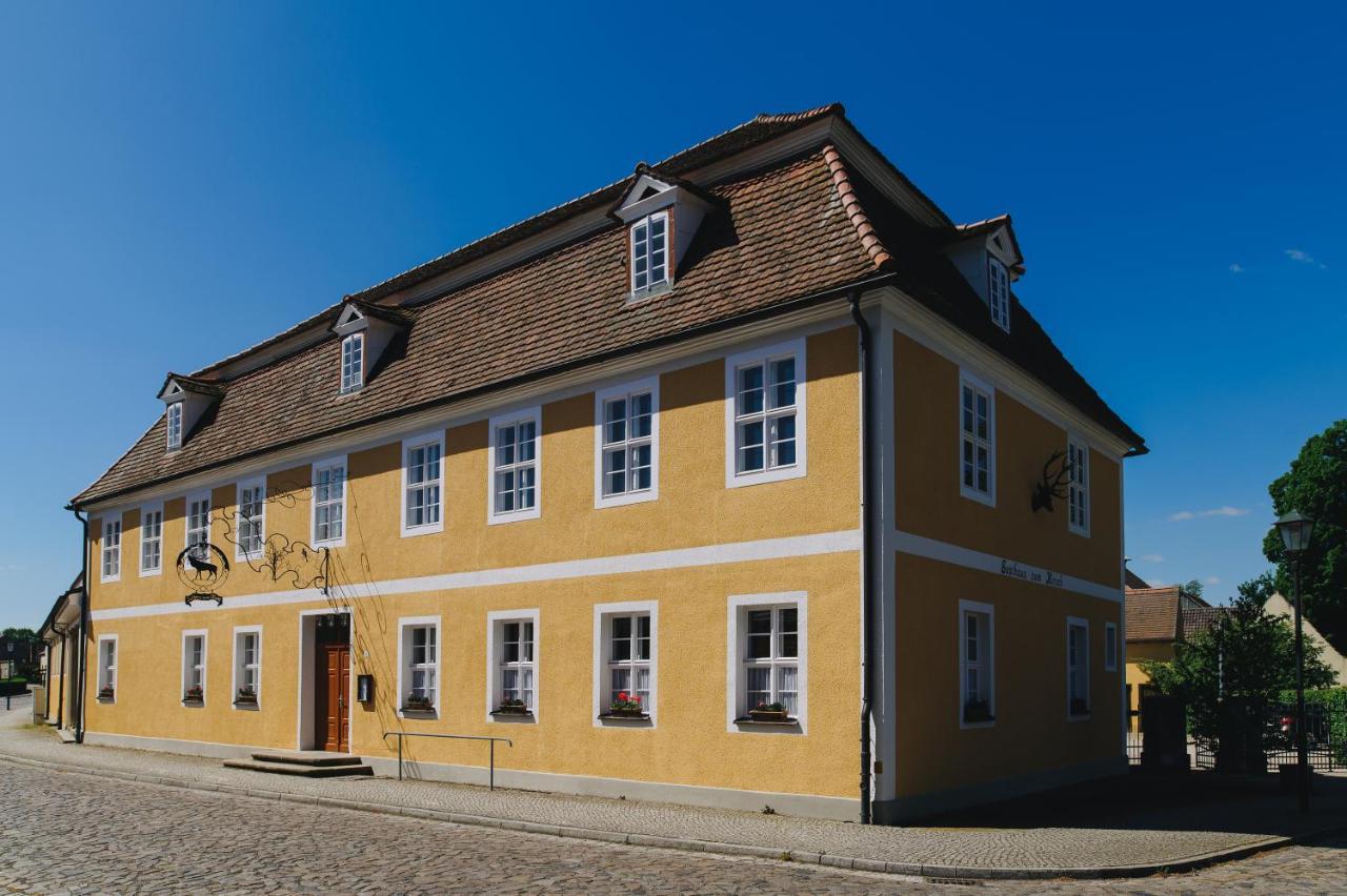 Gasthof Zum Hirsch Hotel Drehna Exterior photo